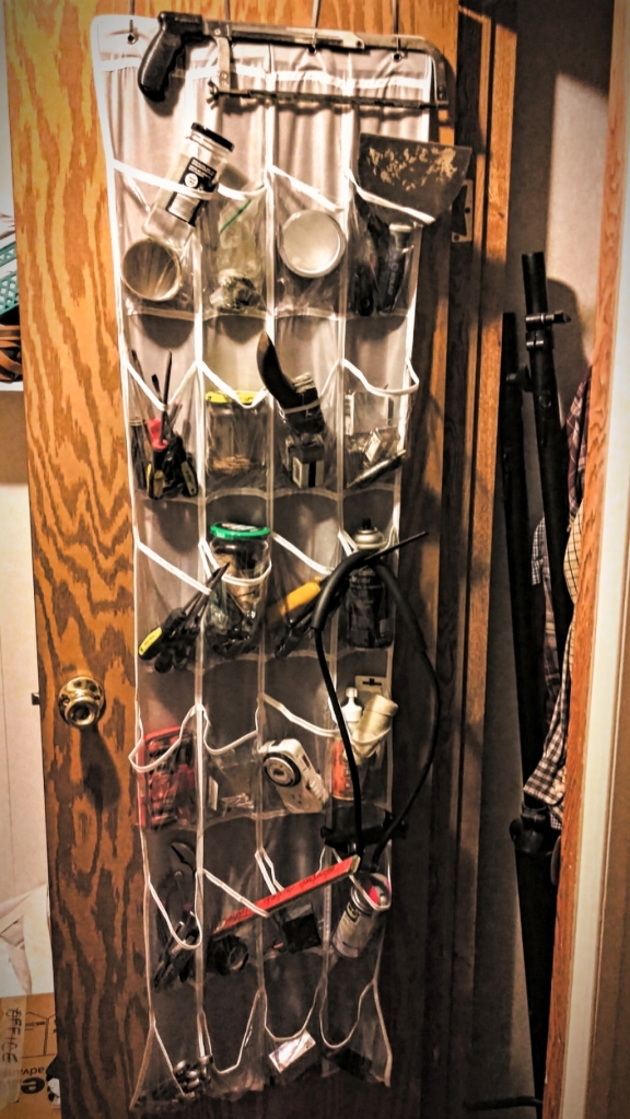 Photo of Transparent Tool Hanger: Nothing to hunt for, nothing to dig through. No barriers to getting things done.